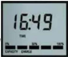 16:49 TIME 0% 30% 100% CAPACITY CHANGE