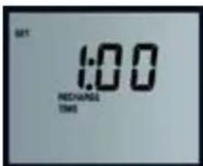 SET 1:00 RECHANGE TIME