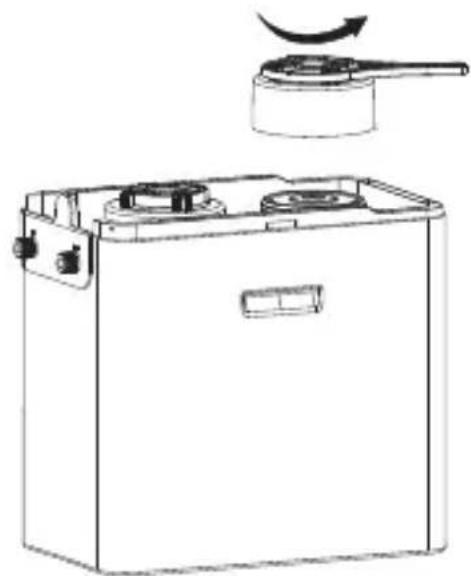HAIER HWP15-JR(WH)U1 - 3) 取出滤芯 - 2