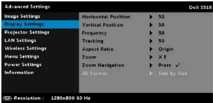 DELL S510 - Saturation (Saturasi), Sharpness (Ketajaman), dan Tint (Pewarnaan) hanya tersedia bila sumber input adalah Komposit. - 2