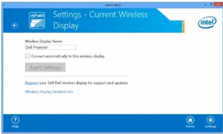 DELL S510 - Menggunakan Intel® WiDi Dengan Microsoft Windows 7 dan Windows 8 - 5