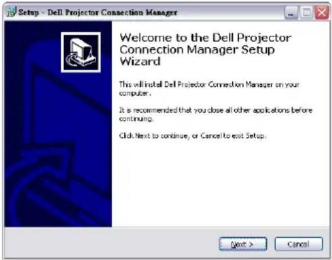 DELL S510 - Menginstal Dell Projector Connection Manager di Komputer Secara Nirkabel - 9