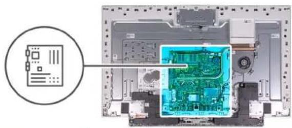 DELL Inspiron 7790 - Angka 2. Konektor board sistem - 2