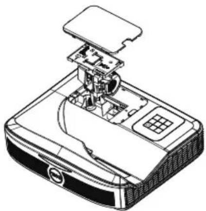 DELL S560 - Mengganti Lampu - 2