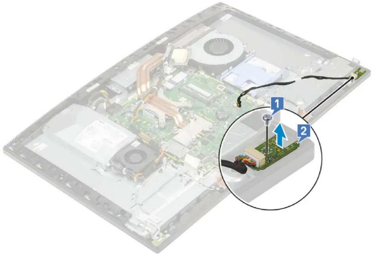 DELL OptiPlex 7760 - Melepaskan port headset - 1