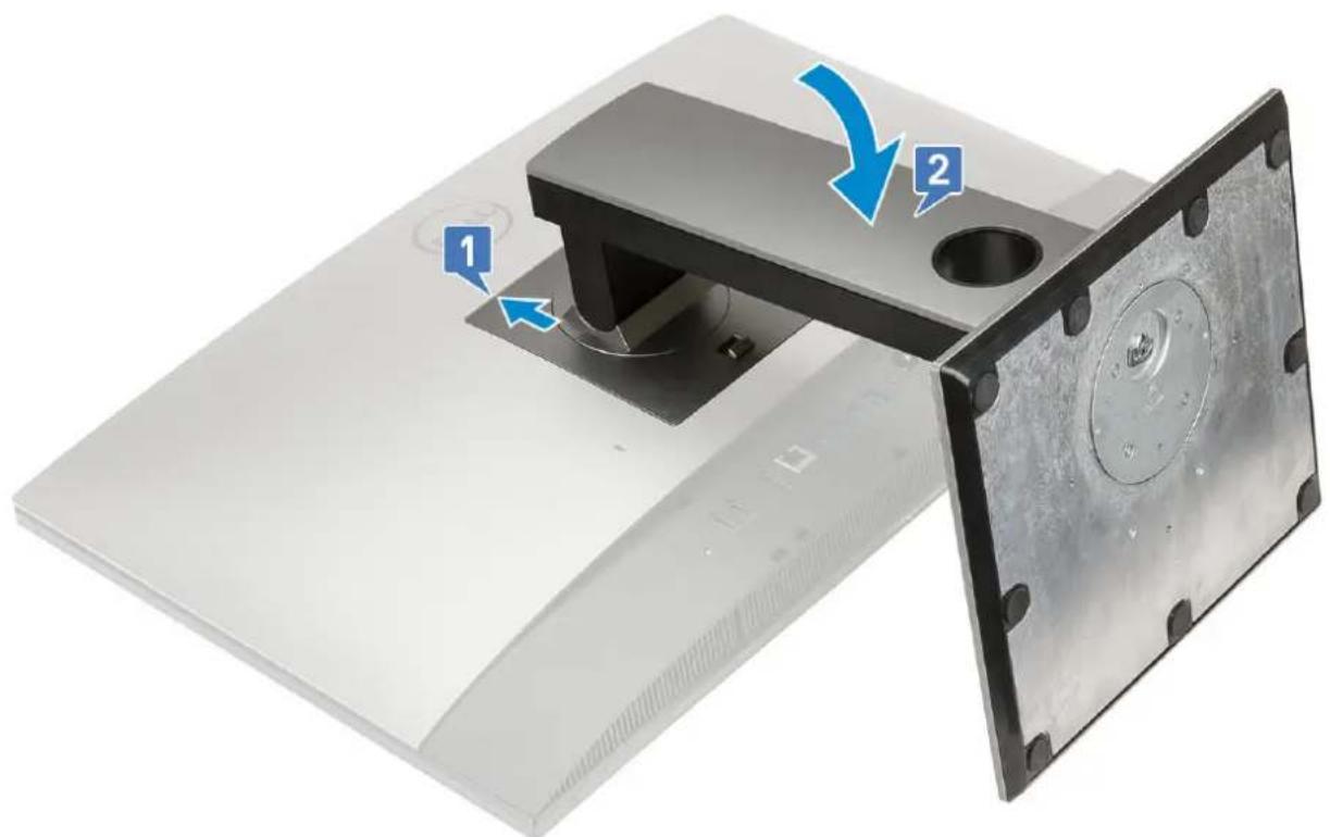 DELL OptiPlex 7760 - Melepaskan dudukan - 2