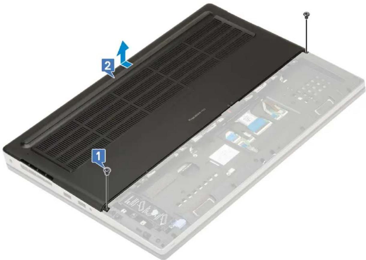 DELL Precision 7740 - Penutup bawah - 1