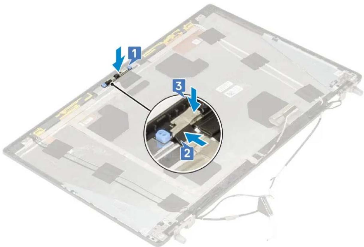 DELL Precision 7740 - Melepaskan kamera - 2