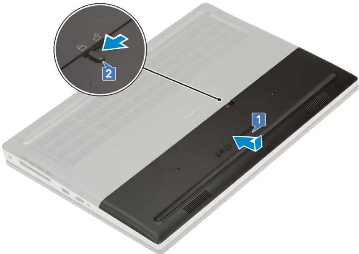 DELL Precision 7740 - penutup baterai - 2