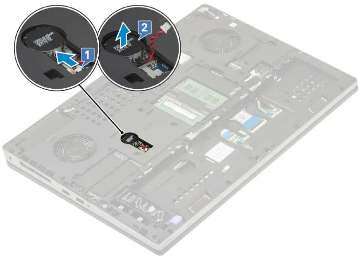 DELL Precision 7740 - Baterai sel berbentuk koin - 1