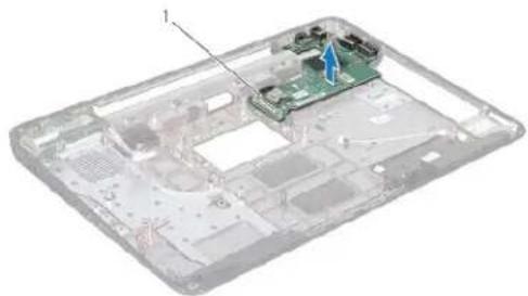 DELL Inspiron M501R - Melepas Papan I/O - 1