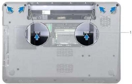 DELL Inspiron M501R - Penutup Tengah - 1
