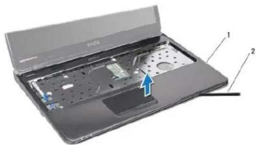 DELL Inspiron M501R - Sandaran Tangan - 3