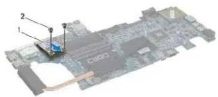 DELL Inspiron M301Z - Melepaskan Mini-Card - 1