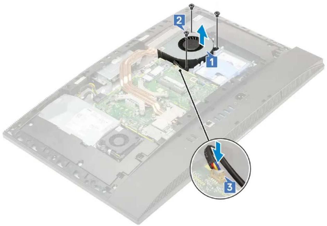 DELL OptiPlex 7770 All-In-One - Kipas Sistem - 2