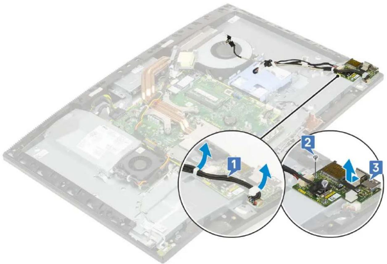 DELL OptiPlex 7770 All-In-One - Board Input dan Output - 2