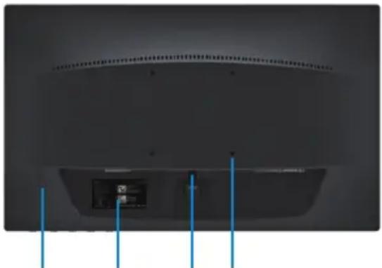 DELL D2020H - Tampilan depan - 2