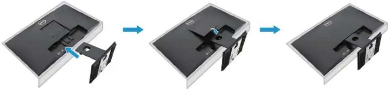 DELL E2420HS - Menghubungkan penyangga - 4