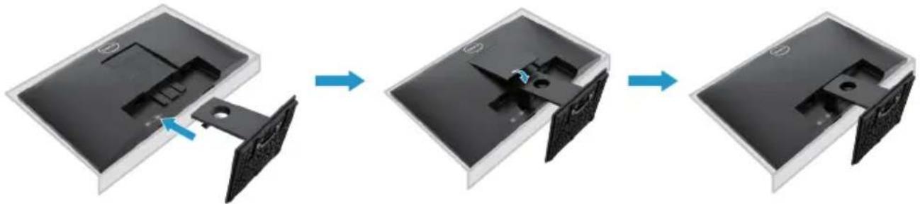 DELL E2420HS - Menghubungkan penyangga - 4