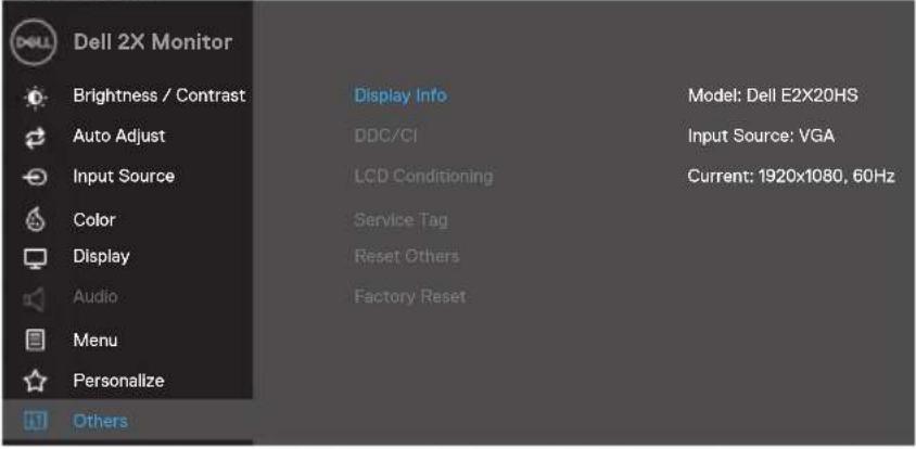 DELL E2420HS - Tekan tombol - 47