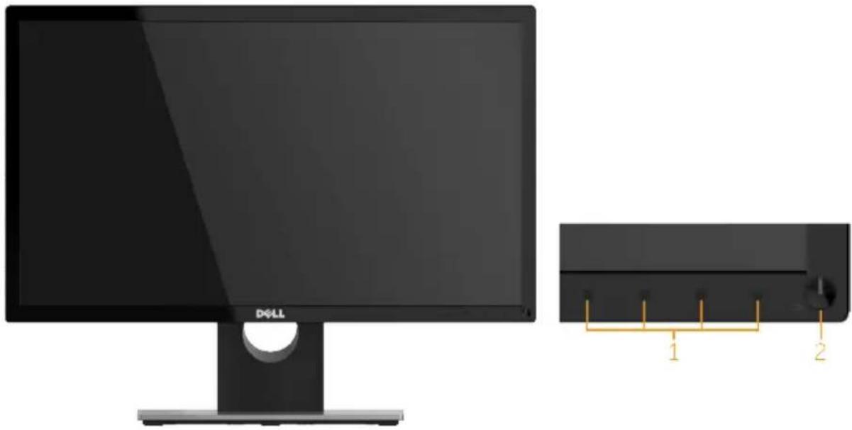 DELL SE2216HM - Tampilan Depan - 1