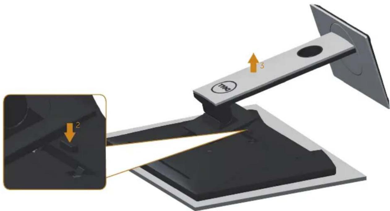 DELL P2017H - Menyambungkan kabel USB 3.0 - 4