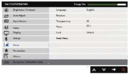DELL P2017H - Preset Modes (Mode Preset) - 11