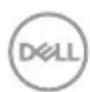DELL UltraSharp U2722DX - CATATAN: Gunakan sekrup M4 × 10 mm untuk menyambungkan monitor dengan kit pemasangan di dinding. - 2
