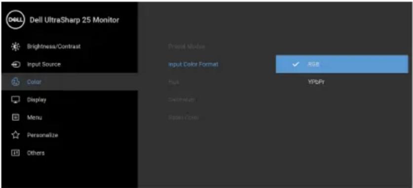 DELL UltraSharp U2520DR - Preset Modes (Mode Prasetel) - 1