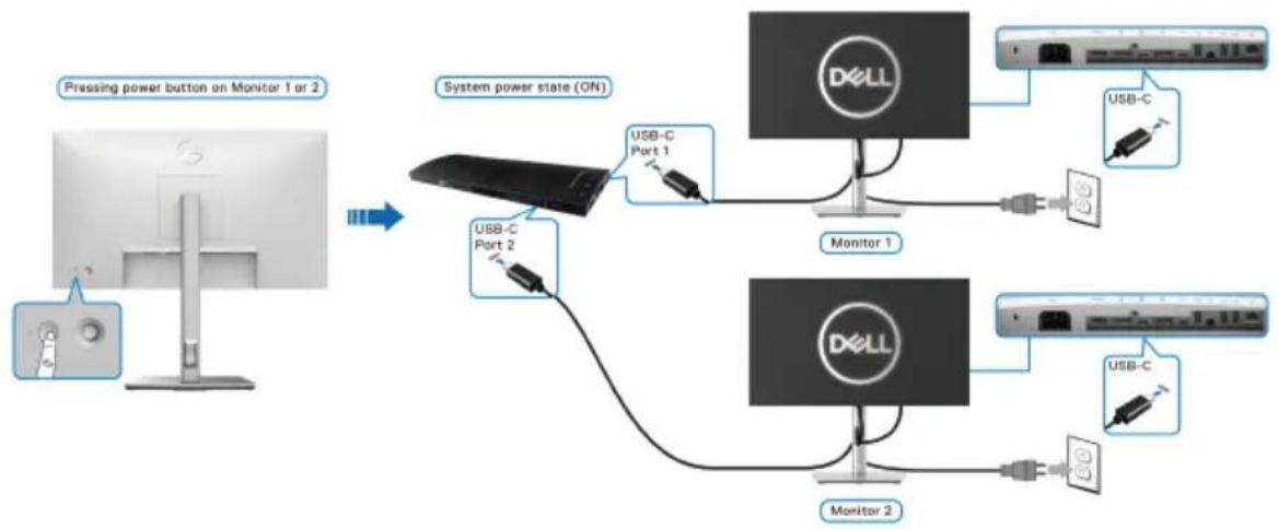 DELL UltraSharp U2422HX - CATATAN: DPBS hanya mendukung port dengan ikon - 5