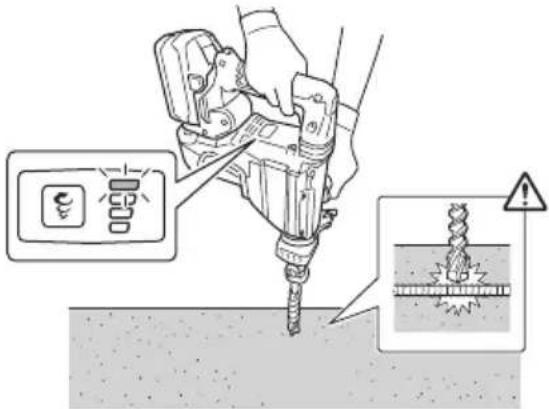 HiKOKI DH3640DB - KENDALI KEKUATAN REAKTIF - 1