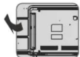 PANASONIC TH-32LS550G - Memasukkan/Melepas USB Flash Memori - 4