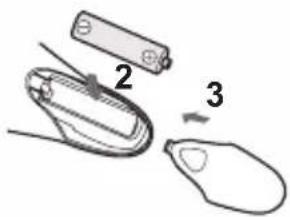 PANASONIC EH-HE10 - ก่อนการถอดฝากรอบแบตเตอรี ให้ตรวจสอบว่าปิดเครืองแล้ว วิธีการติดตั้ง - 2