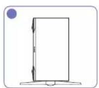 SAMSUNG C32G75TQSE - Menyesuaikan Kemiringan dan Tinggi Produk - 14