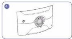 SAMSUNG C27G75TQSE - Memasang DINDING BRAKET - 4