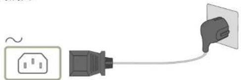 SAMSUNG C27G75TQSE - Koneksi Menggunakan Kabel DP - 5