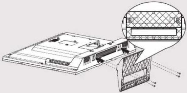DEXP F32C7100B - Инструкция по сборке подставки - 1