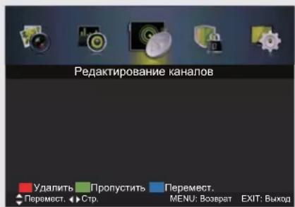 DEXP F32C7100B - Управление каналами (режим АТВ/ЦТВ) - 1