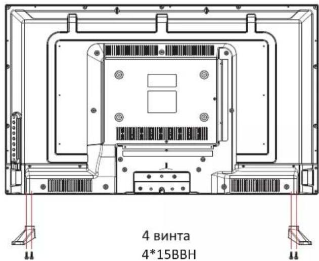 DEXP H32B3100M - УСТАНОВКА LED ТЕЛЕВИЗОРА - 2