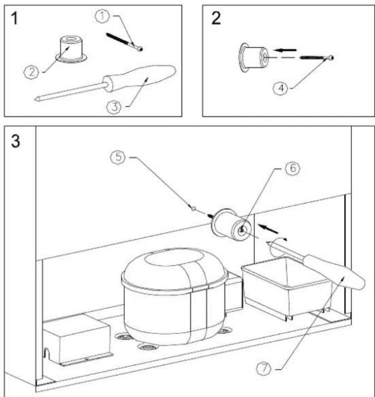 Vintec V20SGEBK - Back spacer: - 1