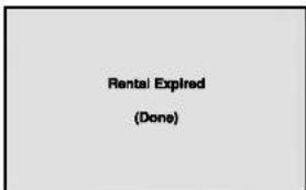 Rental Expired (Done)