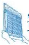 PANASONIC CS-56YA1E5 - การประกอบแผ่นกรองอากาศ - 1