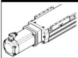 Festo ELGT-BS-90-200-20P - Mounting motor - 1