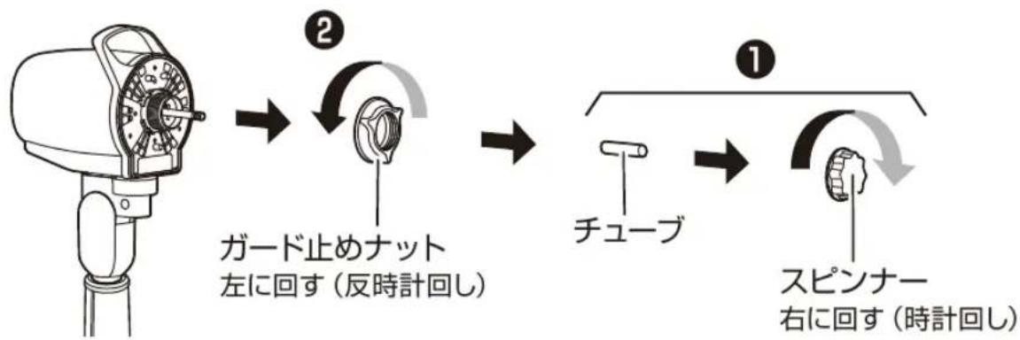 Yamazen YLX-AJD30 - 後ガードの組み立て - 1