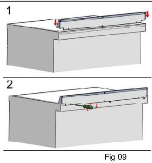 LA GERMANIA AMS96C61LBVI - SUPPORT LEGS AND BACKGUARD INSTALLATION - 3