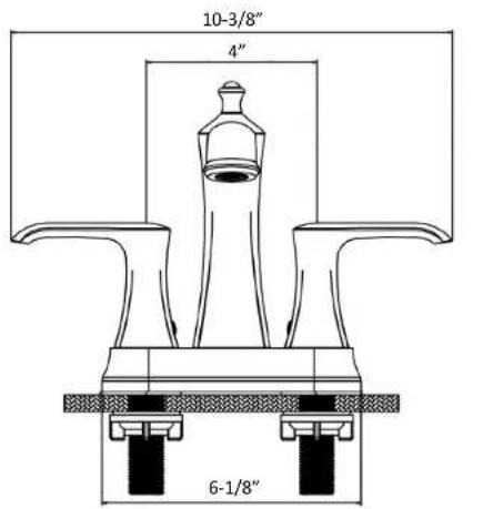 10-3/8" 4" 6-1/8"