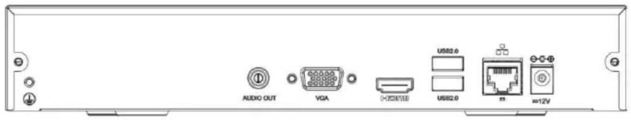 AUDIO OUT VGA USB2.0 USB2.0 =12V