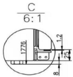 C 6:1 1776 1.2 25 8