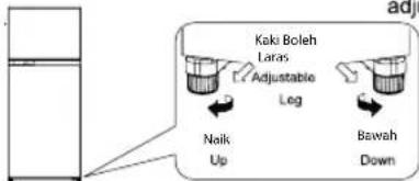 TOSHIBA GR-RT735WE-PGY - Jangan simpan botol dalam unit beku - 1