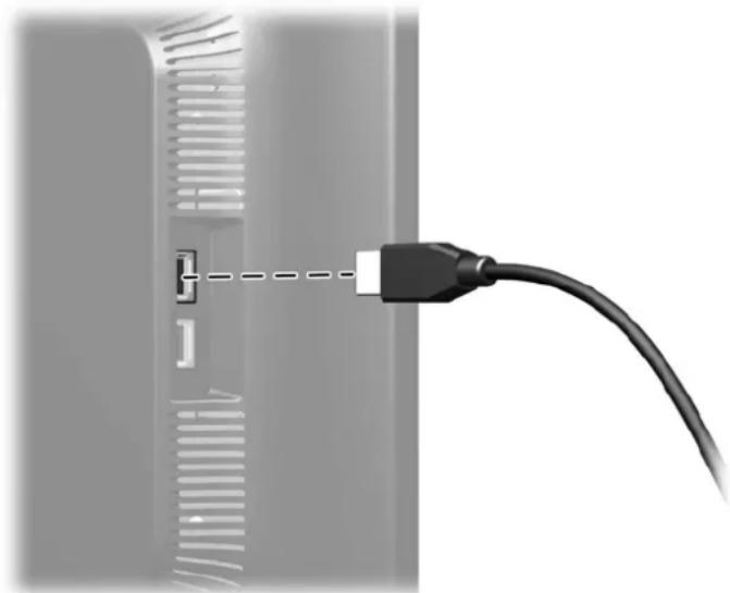 HP Compaq LA2206xc - Menghubungkan Perangkat USB - 2